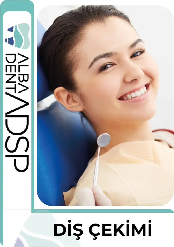 Alba Dental’de ağrısız ve kontrollü diş çekimi.